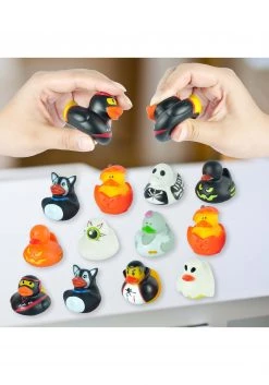 Joyin Halloween Prefilled 12 Pack Pumpkin Box With Rubber Duck -Cheap Halloween Store 12 pack halloween prefilled pumpkin box with rubber duck 3