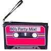 Funny Fashions 80's Cassette Party Mix Tape Wristlet
