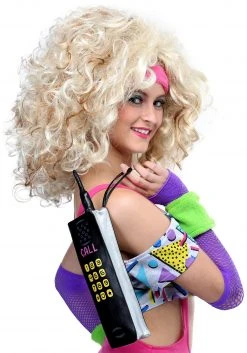 Fun Costumes 80s Cell Phone Wristlet