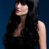 Smiffys Styleable Fever Isabelle Black Wig