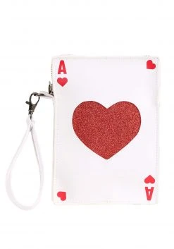 Fushengyuan Industry CO., Ace Of Hearts Costume Accessory Purse -Cheap Halloween Store ace of hearts purse alt 5