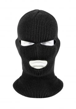 Rothco Adult Black 3-Hole Face Mask