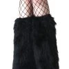 Fun Costumes Adult Black Furry Boot Covers