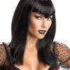 Rubies Costume Co. Inc Black Glitter Vampire Adult Wig