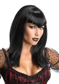 Rubies Costume Co. Inc Black Glitter Vampire Adult Wig