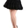 Fun Costumes Adult Women's Black Petticoat