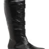 Ellie Adult Black Superhero Boots