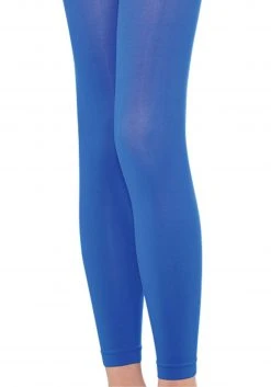 Amscan Blue Footless Tights For Women