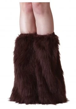 Fun Costumes Adult Brown Furry Boot Covers