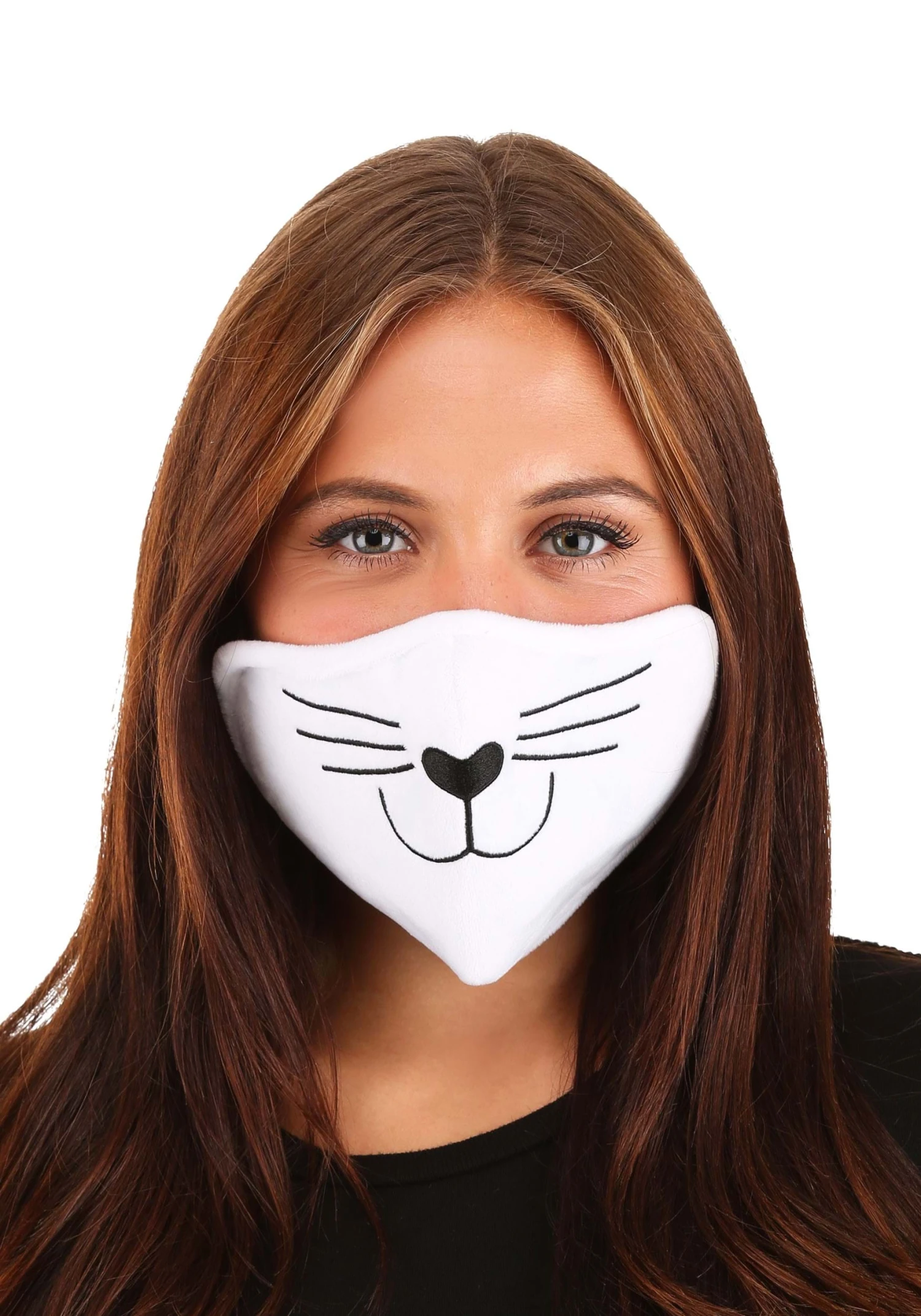 Guangzhou Fashion Travelling Goods Co. Ltd Adult's Cat Face Mask White 1 Guangzhou Fashion Travelling Goods Co. Ltd Adult's Cat Face Mask White
