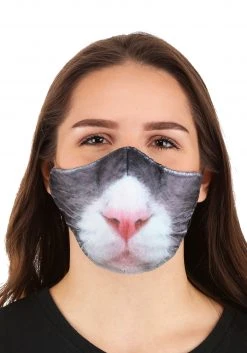 Elope Adult's Cat Sublimated Face Mask