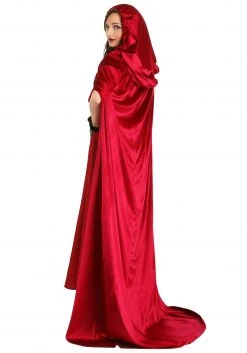 Partytime Costume & Lingerie (Yiwu) Factory Crimson Riding Cloak -Cheap Halloween Store adult crimson riding cloak alt 1