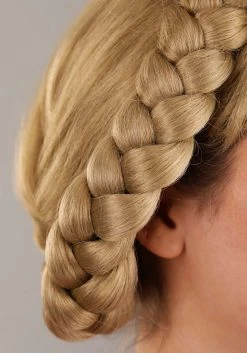 Partytime Wig Deluxe Christmas Girl Wig For Adult -Cheap Halloween Store adult deluxe christmas girl wig alt 3