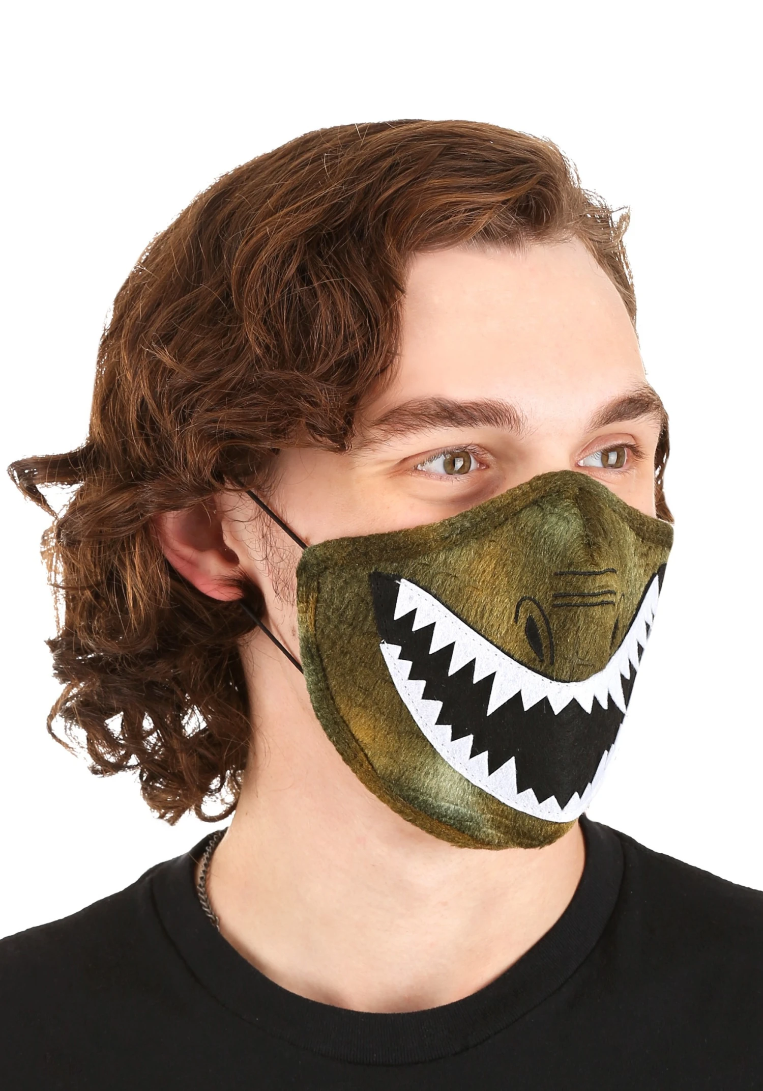 Guangzhou Fashion Travelling Goods Co. Ltd Adult's Dinosaur Sublimated Face Mask 2 Guangzhou Fashion Travelling Goods Co. Ltd Adult's Dinosaur Sublimated Face Mask - Image 2