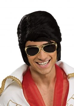 Rubies Costume Co. Inc Elvis Gold Adult Sunglasses
