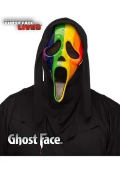 Fun World Ghost Face Pride Mask For Adults