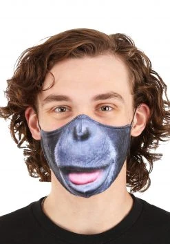 Elope Adult's Gorilla Sublimated Face Mask