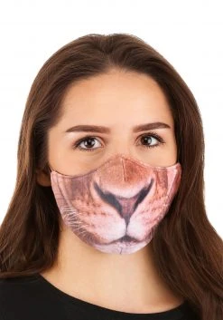 Elope Adult's Lion Sublimated Face Mask