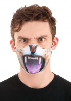 Elope Lion Sublimated Face Mask For Adults