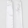 Forum Novelties, Inc Adult Long Ivory Satin Gloves