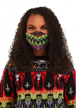 Guangzhou Fashion Travelling Goods Co. Ltd Monsters Sublimated Face Mask For Adults 10 Guangzhou Fashion Travelling Goods Co. Ltd Monsters Sublimated Face Mask For Adults -Cheap Halloween Store adult monsters sublimated face mask alt 2