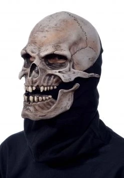 Zagone Studios Adult Moving Mouth Skull Mask -Cheap Halloween Store adult moving mouth skull mask alt 3
