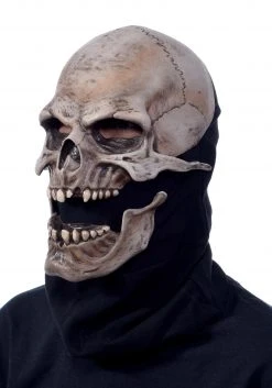 Zagone Studios Adult Moving Mouth Skull Mask -Cheap Halloween Store adult moving mouth skull mask alt 4