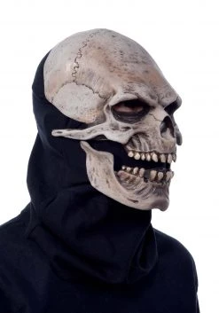 Zagone Studios Adult Moving Mouth Skull Mask -Cheap Halloween Store adult moving mouth skull mask alt 6
