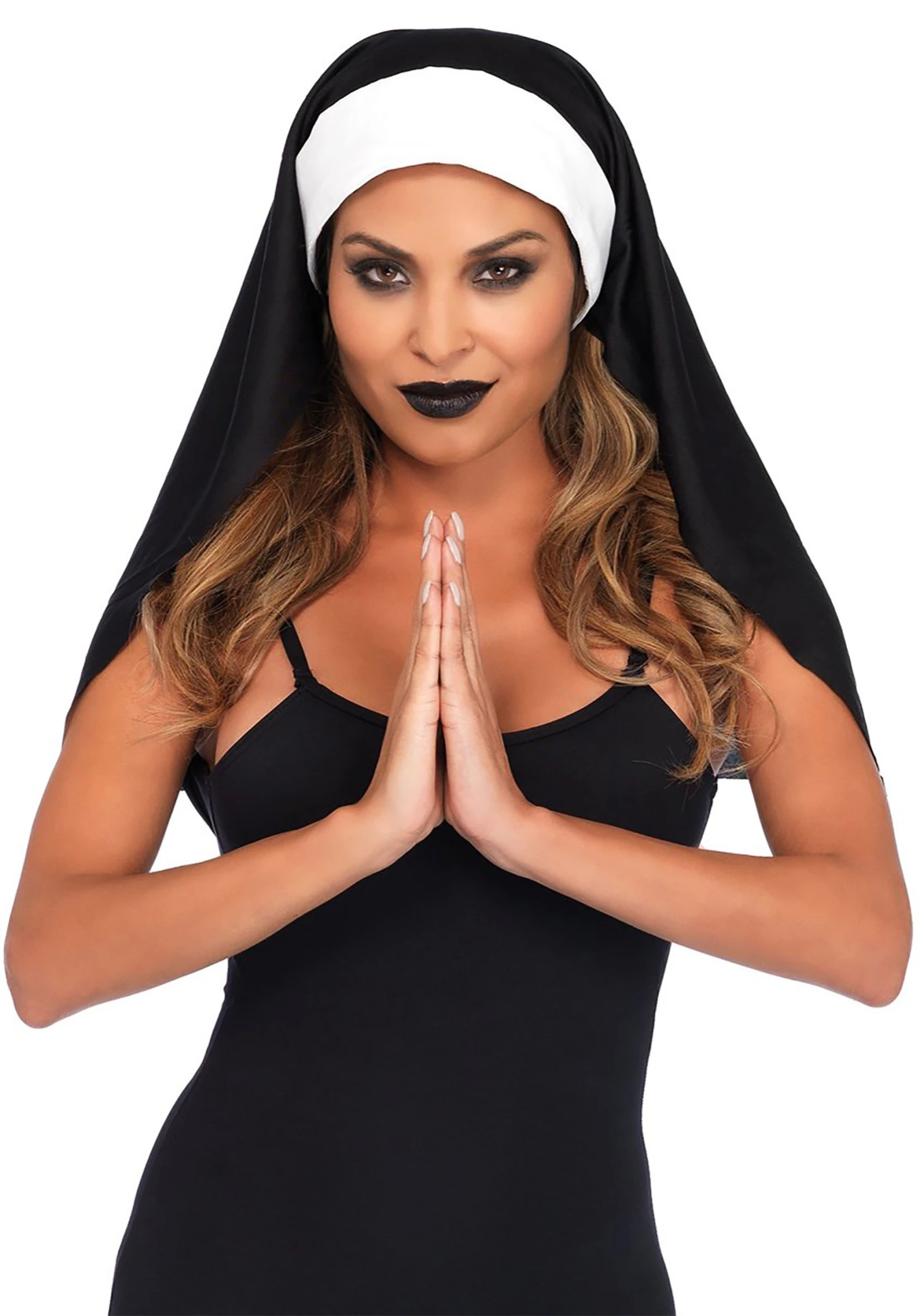 Leg Avenue Nun Costume Habit For Adults 1 Leg Avenue Nun Costume Habit For Adults