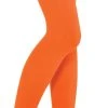 Amscan Orange Footless Tights For Women