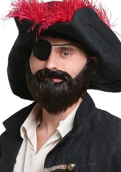 Partytime Costume & Lingerie (Yiwu) Factory Adult Pirate Ruffian Beard