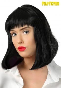 Partytime Costume & Lingerie (Yiwu) Factory Pulp Fiction Mia Wallace Wig
