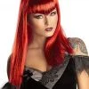 Rubies Costume Co. Inc Red Glitter Adult Vampire Wig