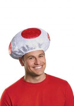 Disguise Adult Red Mushroom Hat