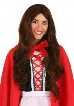 Partytime Costume & Lingerie (Yiwu) Factory Adult Red Riding Hood Wig