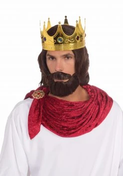 Forum Novelties, Inc Adult Royal King Wig And Beard Set