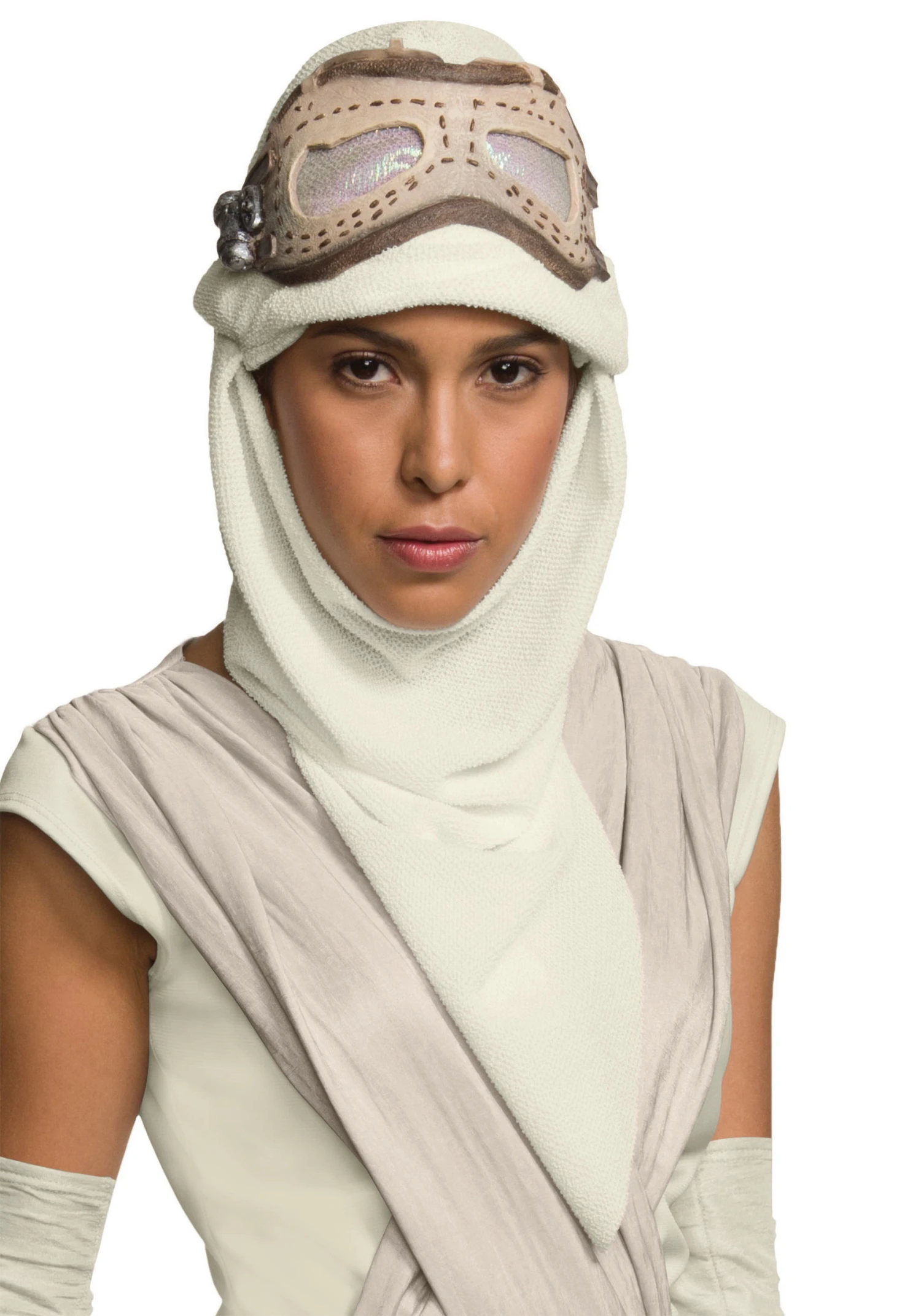 Rubies Costume Co. Inc Adult Star Wars The Force Awakens Rey Eye Mask W/ Hood 1 Rubies Costume Co. Inc Adult Star Wars The Force Awakens Rey Eye Mask W/ Hood