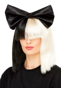 Smiffys Adult Two-Tone Popstar Wig