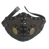 Jacobson Hats Adult Vented Studded Faux Leather Steampunk Mask
