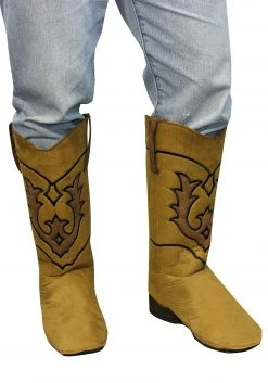Forum Novelties, Inc Western Brown Cowboy Boot Covers For Adults