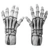 Oktober Studios White Skeleton Claw Gloves For Adults
