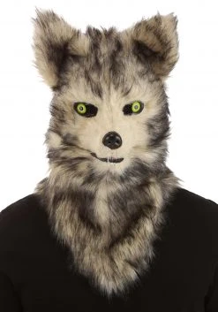 Elope Wolf Mask With Mouth Mover For Adults