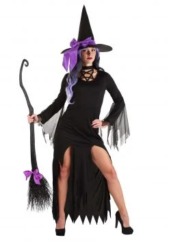 Boloparty Custom Color Witch Hat For Adults -Cheap Halloween Store adults custom color witch hat alt 7