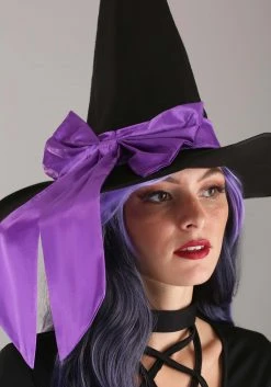 Boloparty Custom Color Witch Hat For Adults -Cheap Halloween Store adults custom color witch hat alt 8