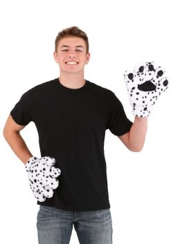 Fun Costumes Dalmatian Gloves For Adults