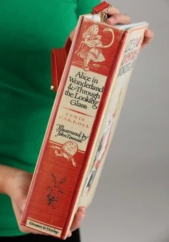 Shenzhen Daniel Bags & Cases Co. Ltd Alice In Wonderland Book Purse -Cheap Halloween Store alice in wonderland book bag alt 3