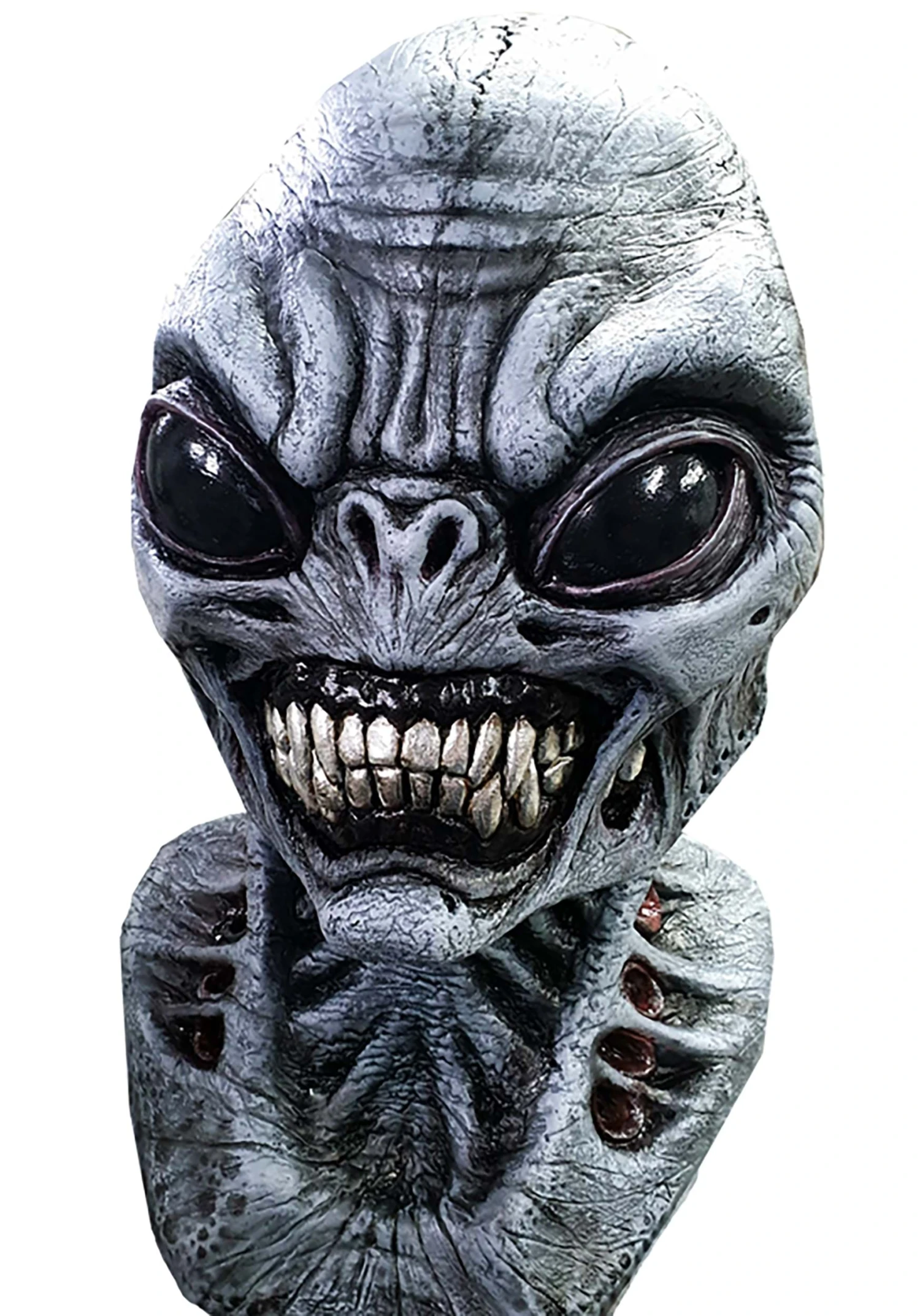 Lord Grimley's Manor Alpha Centauri Alien Mask For Adults 2 Lord Grimley's Manor Alpha Centauri Alien Mask For Adults - Image 2