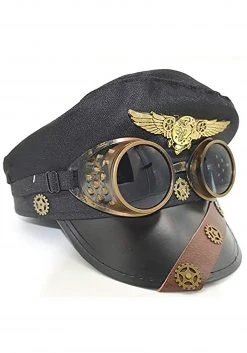 Bauer Pacific Aviator Pilot-Hat With Goggles