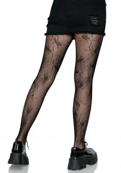 Leg Avenue Beetle Net Tights For Women -Cheap Halloween Store beetle net tights alt 2