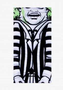Bioworld Merchandising / Independent Sales Beetlejuice Adult's Neck Gaiter -Cheap Halloween Store beetlejuice adult neck gaiter alt 2